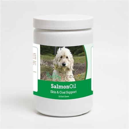 Healthy Breeds 192959019063 Goldendoodle Salmon Oil Soft Chews - 120 Count